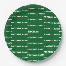 Fußball-Party Pappteller