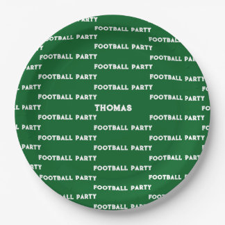 Fußball-Party Pappteller