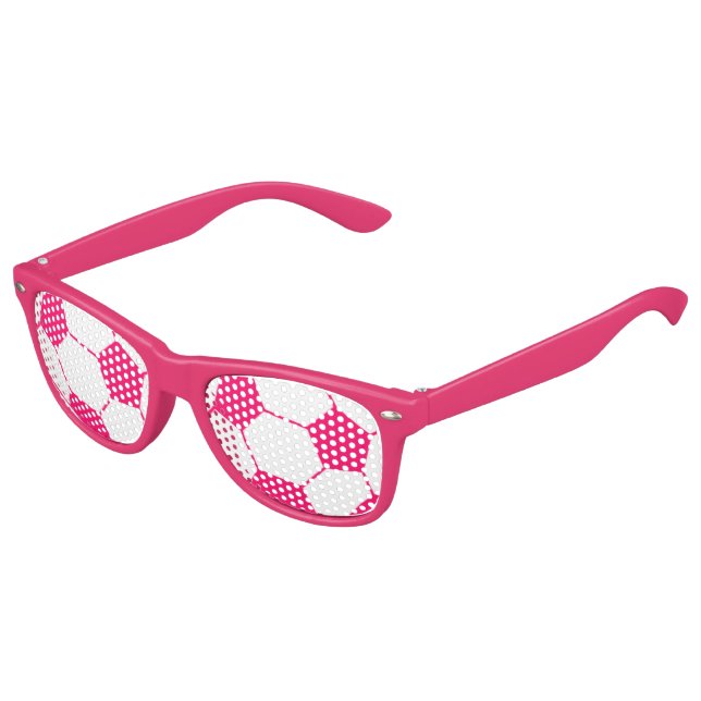 Fußball Partybrille (Schrägansicht)