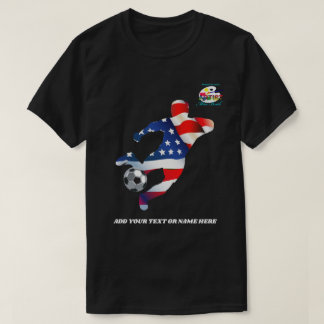 Fußball-Patriotismus T-Shirt