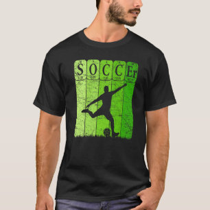 Fußball Periodensystem Elemente Fußballspieler Ner T-Shirt