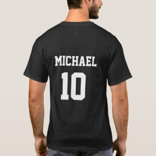 Fußball Personalisiert Name und Nummer T-Shirt