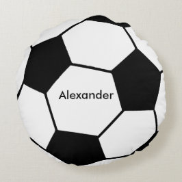 Fußball-Personalisiert Rundkissen Rundes Kissen