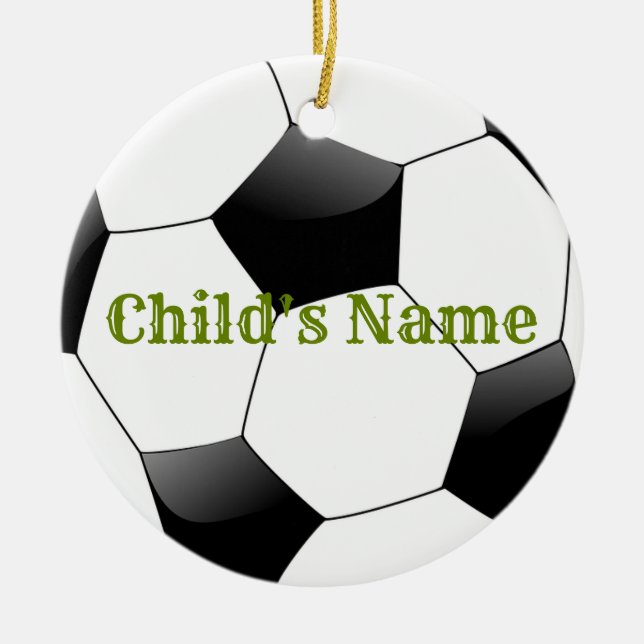 Fußball Personalisiert Weihnachtsschmuck HAMbyWG (Vorne)