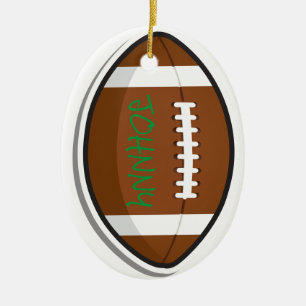 Fußball Personalisierte Mannschaft Spieler Sport Keramik Ornament