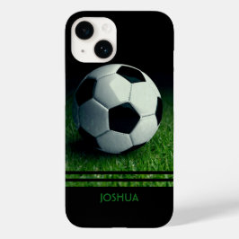 Fußball Personalisierter Name Fußball Case-Mate iPhone 14 Hülle