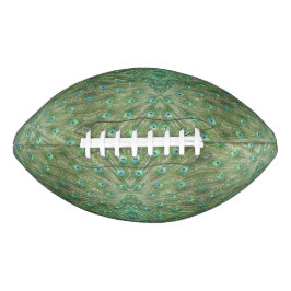 Fußball - Pfau Schwanz Feathers Football