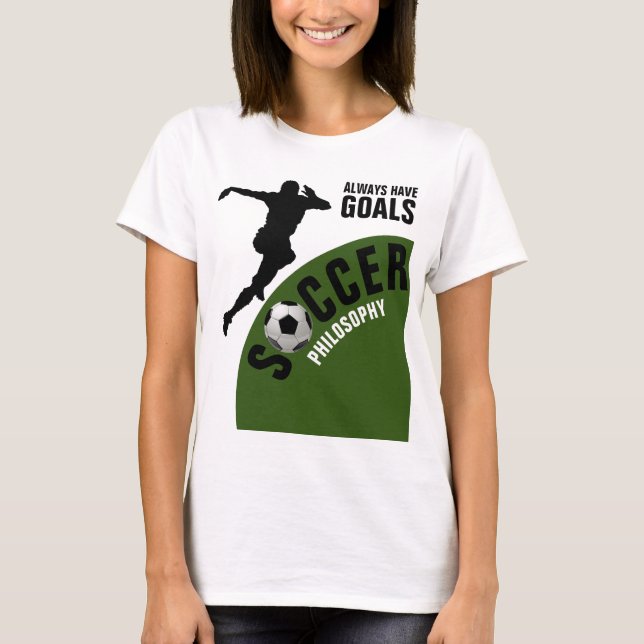 Fußball-Philosophie T-Shirt (Vorderseite)