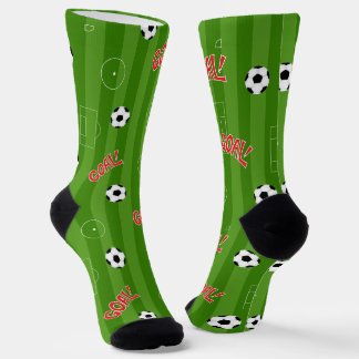 Fußball Pitch Novelty Football Player Socken