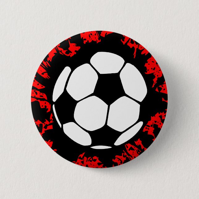 Fußball platsch. button (Vorderseite)