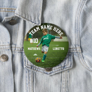 Fußball-Player Namensgruppe und Foto hinzufügen Button