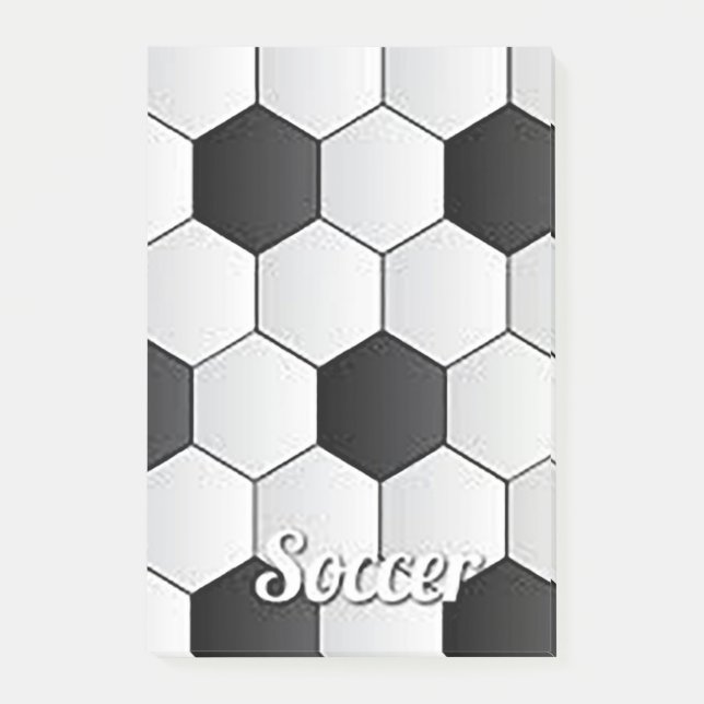 “Fußball” Post-it Klebezettel (Vorderseite)