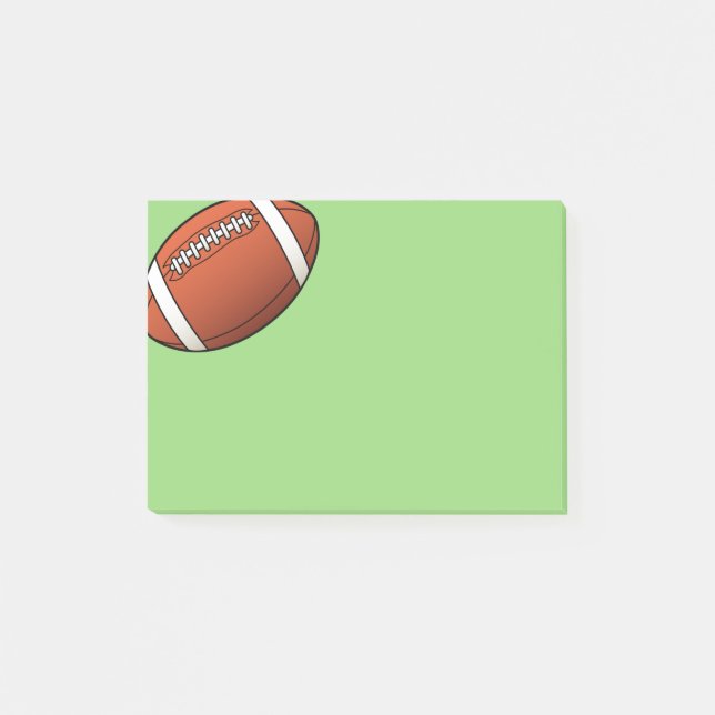 Fußball Post-it-Notes Post-it Klebezettel (Vorderseite)