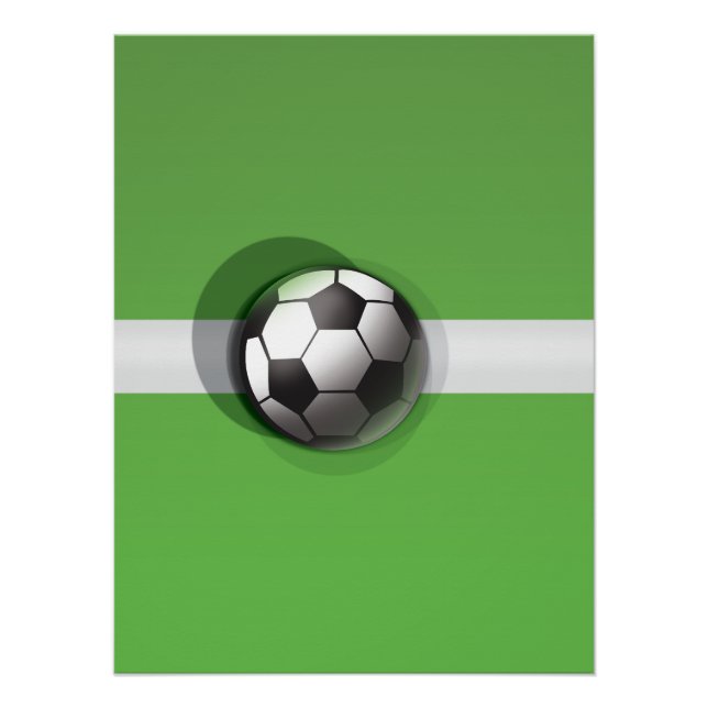 Fußball Poster (Vorderseite)