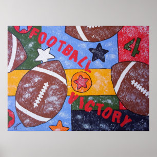 Fußball Poster