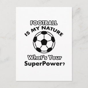 Fußball Postkarte