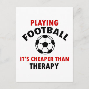 Fußball Postkarte