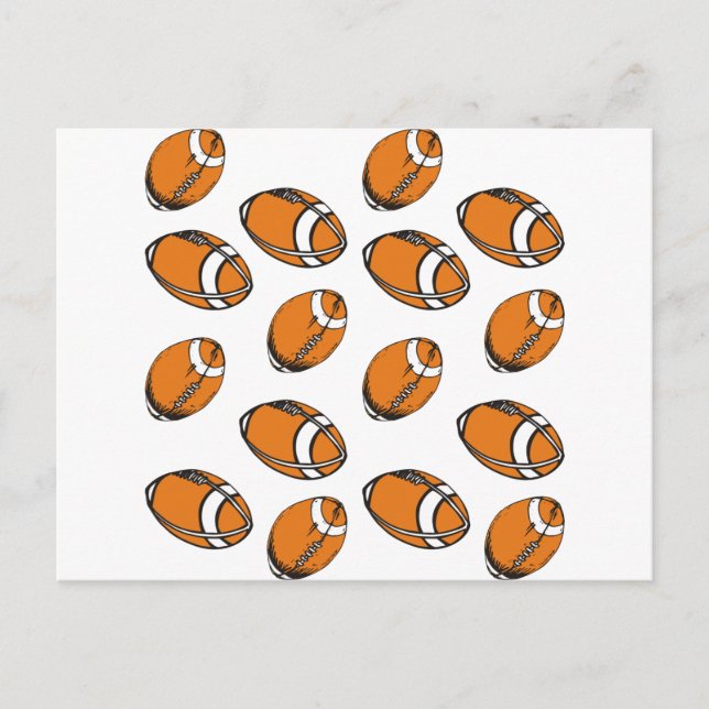 Fußball Postkarte (Vorderseite)