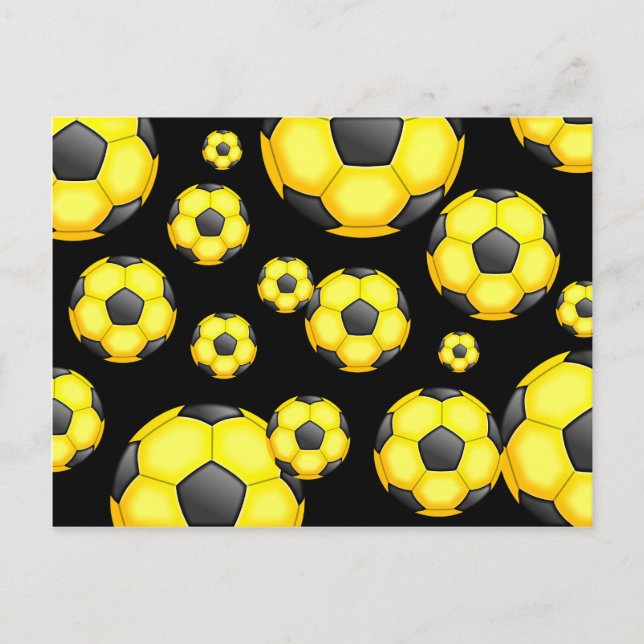 Fußball Postkarte (Vorderseite)