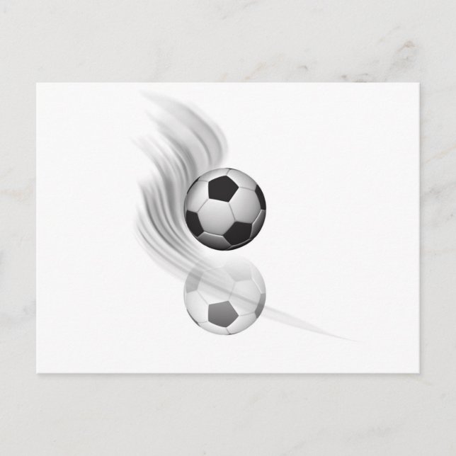 Fußball Postkarte (Vorderseite)