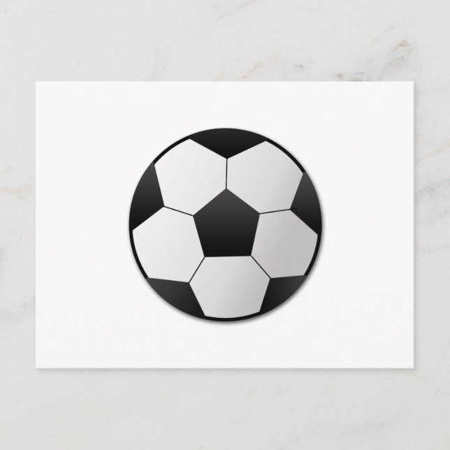 Fußball Postkarte (Vorderseite)