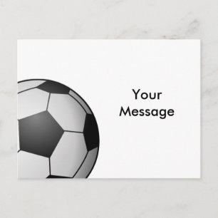 Fußball Postkarte