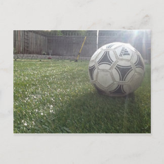 Fußball-Postkarte Postkarte