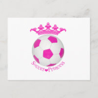 Fußball-Prinzessin, rosa Fußball