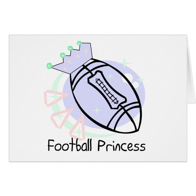 Fußball-Prinzessin Tshirts und Geschenke (Vorderseite (Horizontal))