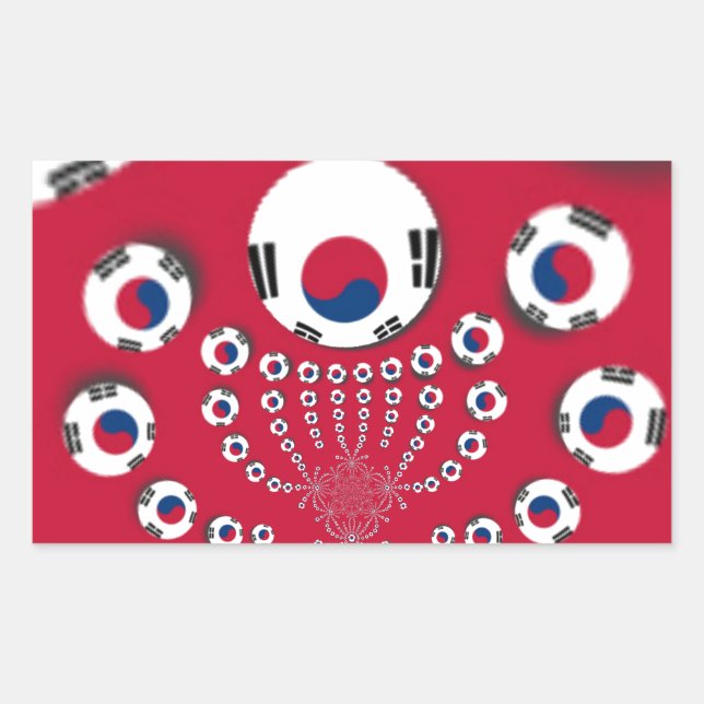 Fußball. Rechteckiger Aufkleber (Vorderseite)