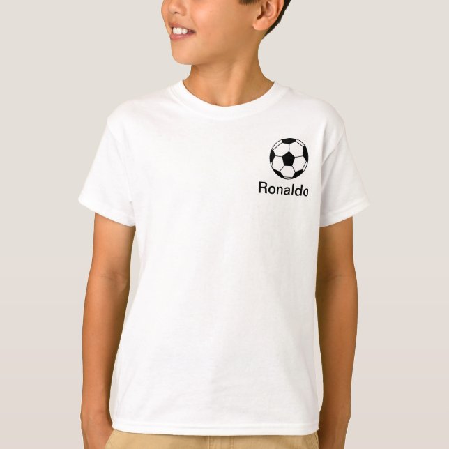 Fußball Ronaldos Futebol T-Shirt (Vorderseite)