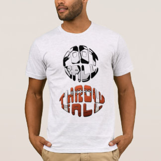 Fußball-Rücken-T - Shirt-Fußball-Fußball T-Shirt