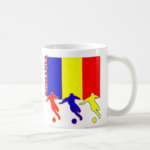 Fußball-Rumänien-Tasse Kaffeetasse