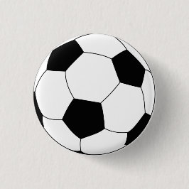 Fußball rund Button-Taste Button