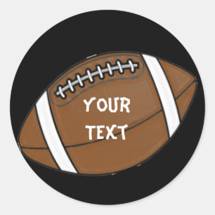 Fußball Runder Aufkleber