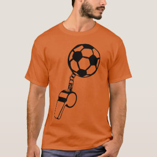 Fußball Schiedsrichter Pfeife Sport Freund Freunde T-Shirt