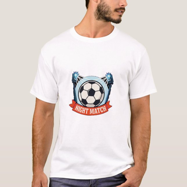 Fußball schläft nie T-Shirt (Vorderseite)