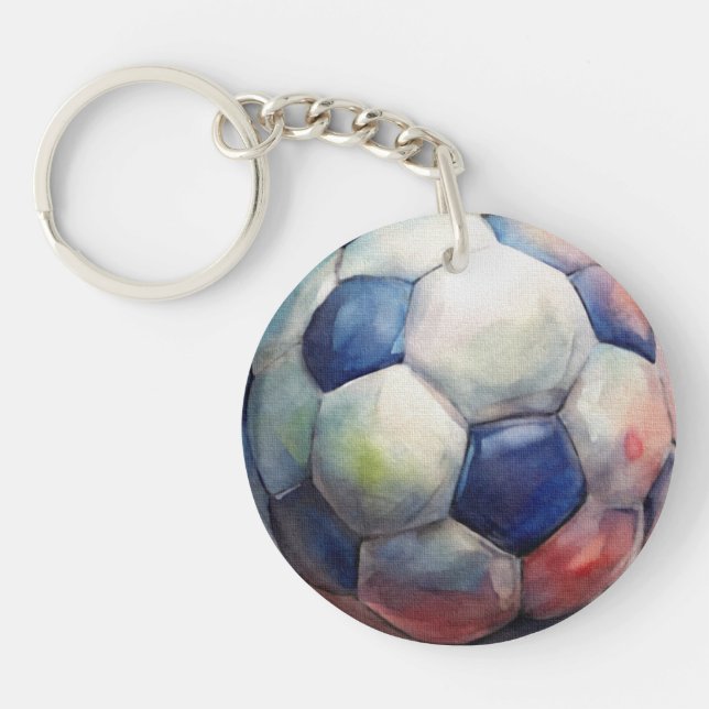 Fußball Schlüsselanhänger (Vorderseite)