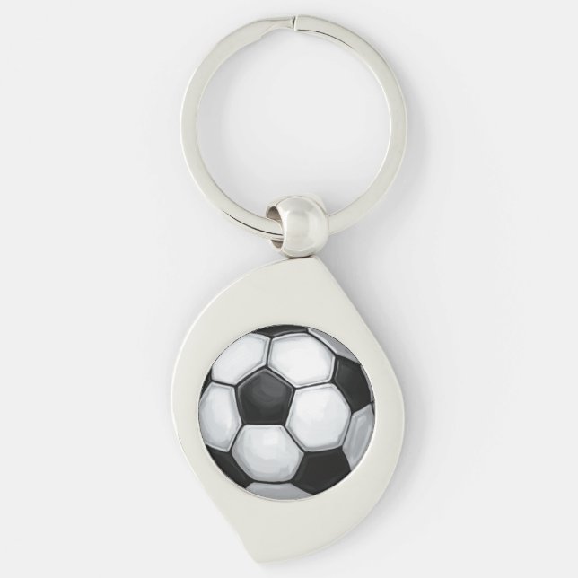 Fußball Schlüsselanhänger (Vorderseite)