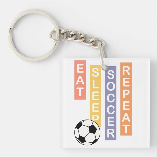 Fußball Schlüsselanhänger (Vorderseite)