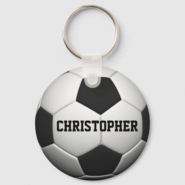 Fußball-Schlüsselanhänger Schlüsselanhänger (Vorderseite)