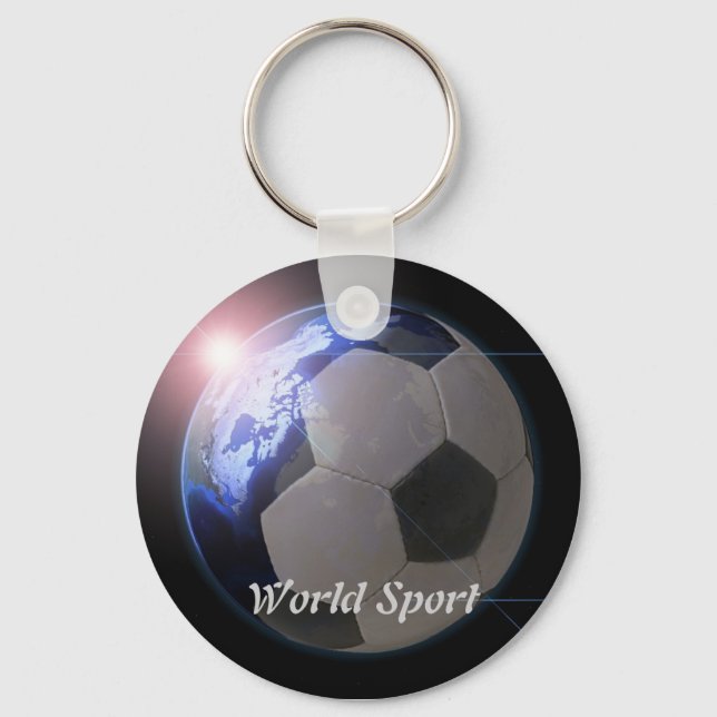 Fußball-Schlüsselanhänger Schlüsselanhänger (Vorderseite)