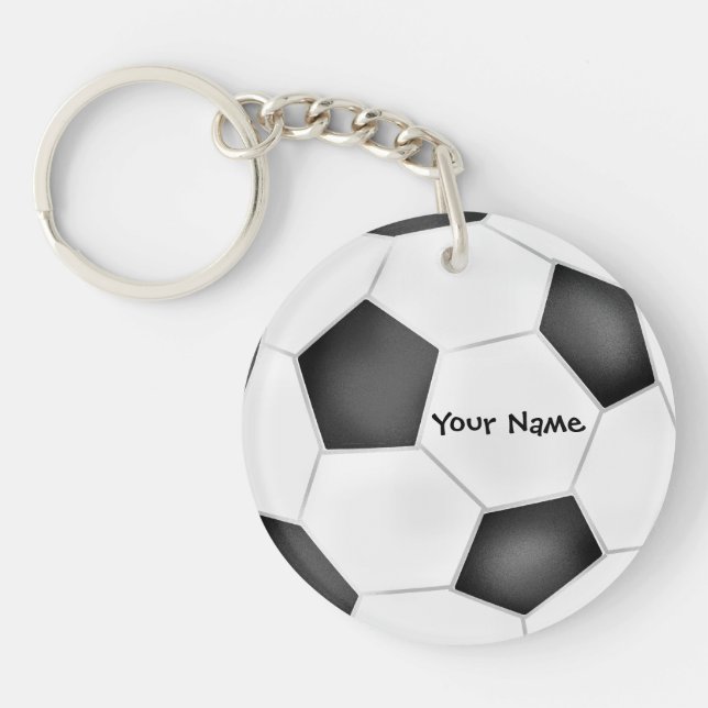 Fußball-Schlüsselkette Schlüsselanhänger (Vorderseite)