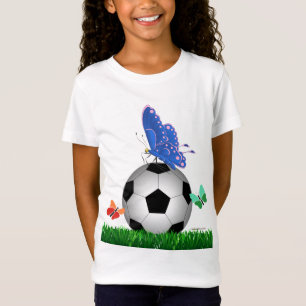 Fußball, Schmetterlinge T-Shirt