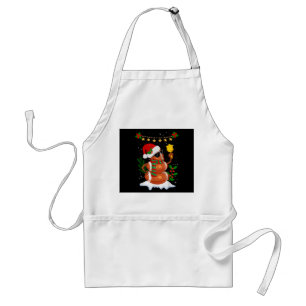 Fußball Schneemann Weihnachtsmann Hut Frohe Weihna Schürze