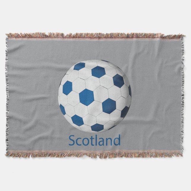 Fußball Schottland Decke (Vorderseite)