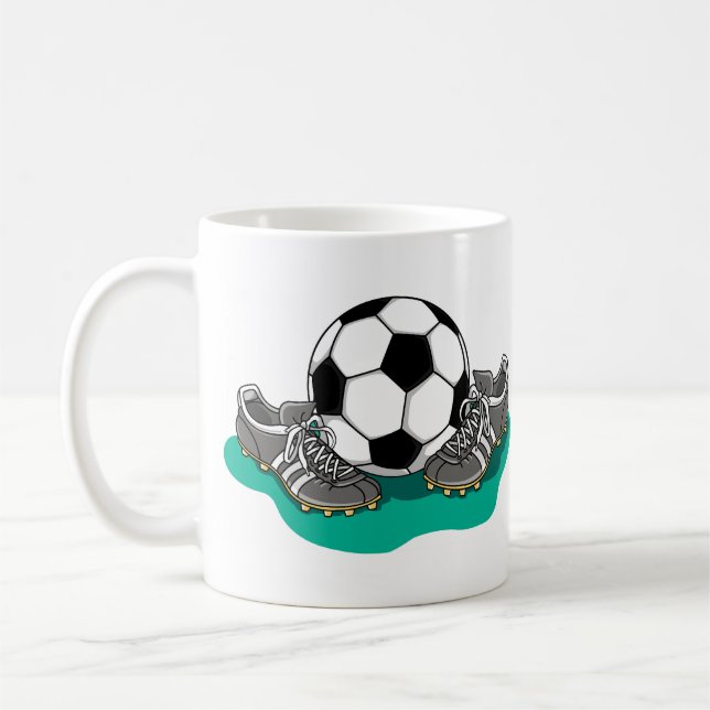 Fußball-Schuhe Kaffeetasse (Links)
