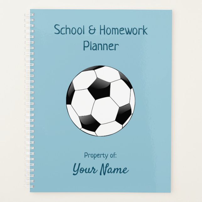 Fußball - Schulplaner - HAMbyWG Planer (Vorderseite)