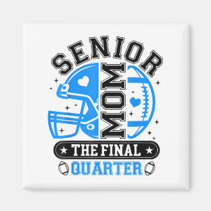 Fußball Senior Mama 2026 Das letzte Quartal Blue B Magnet