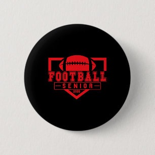 Fußball Senior Night Football Senior 2026 Graduat Button